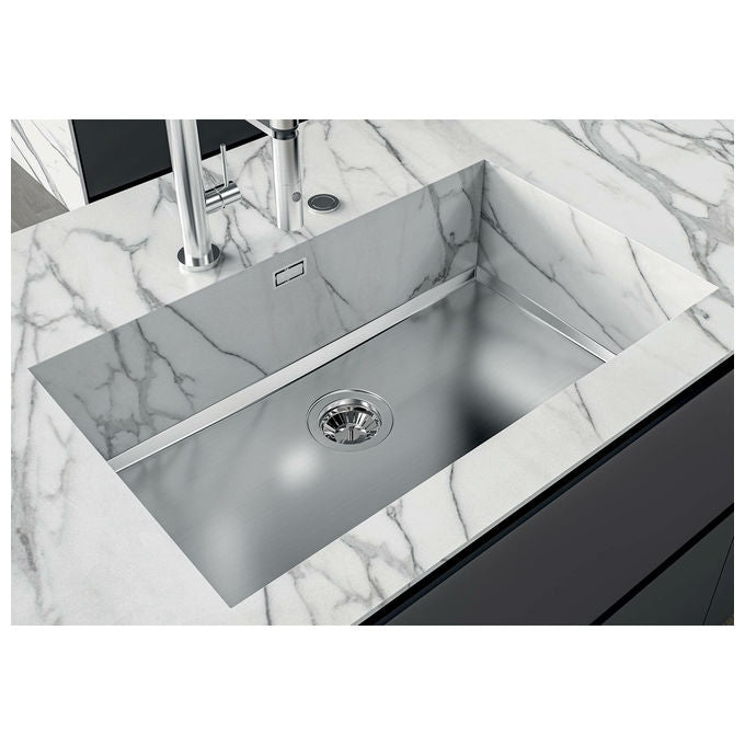 Foster, Lavello Sottopiano Rettangolare Acciaio Inox, 53 x 43 cm, 5555340