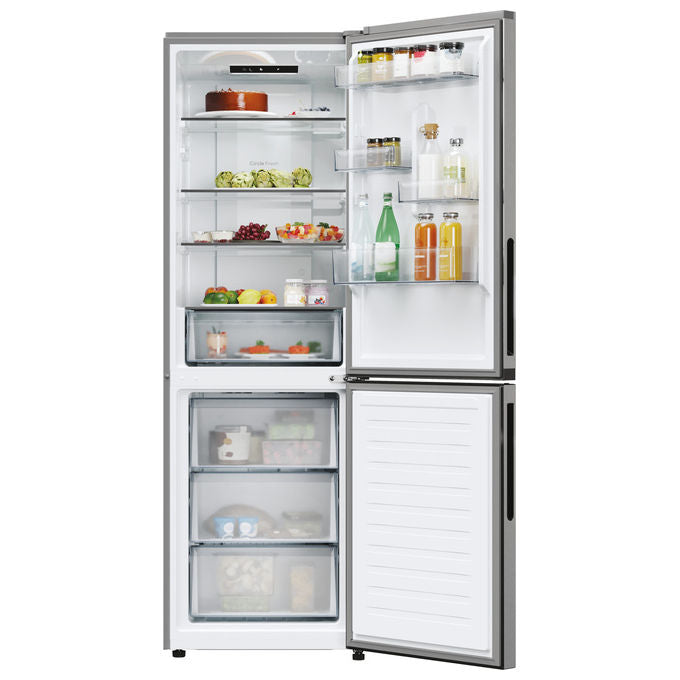 Hoover HONCQ2T618EX Frigorifero Combinato No Frost 355L 185 cm Classe E colore Acciaio Inox
