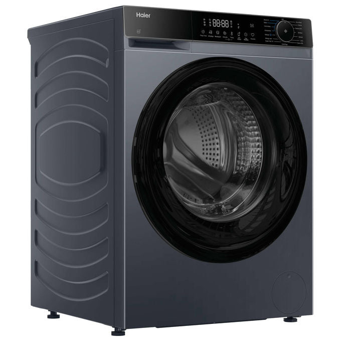 Haier HW80BP14357GTUIT Lavatrice 8Kg 1400rpm Classe A AI PowerDrive Vapore Wi-Fi Antracite (60x47x85) cm colore Antracite