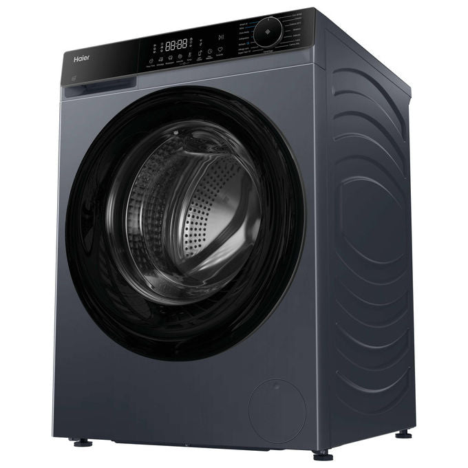 Haier HW80BP14357GTUIT Lavatrice 8Kg 1400rpm Classe A AI PowerDrive Vapore Wi-Fi Antracite (60x47x85) cm colore Antracite
