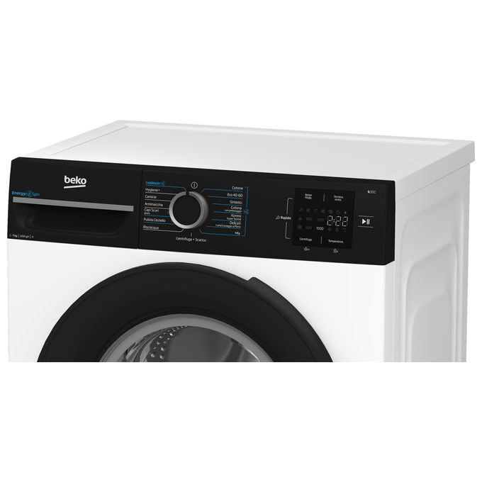 Beko BMWSEP7126EB b300 Lavatrice Slim 7 Kg 1200 rpm Classe A Vapore Inverter (85x60x50 cm) colore Bianco