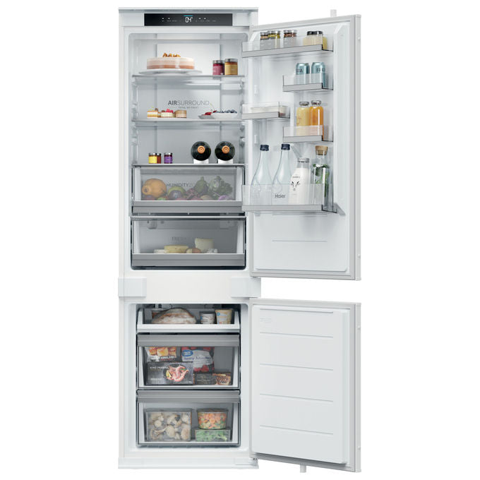 Haier HQE1855BCMW Frigorifero da Incasso 251 L Clase E 35 dB Bianco