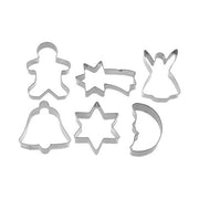 Westmark, Set Tagliabiscotti Natalizi, Acciaio Inossidabile, 6 Pezzi