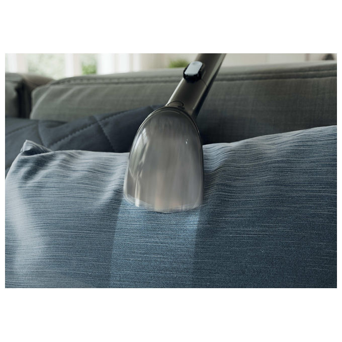 Hoover HS500 011 Pulitore a Vapore Portatile 400W Serbatoio 1.5L Aspirazione 10 kPa colore Nero Blu