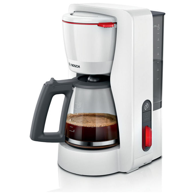Bosch, Macchina da Caffe' con Filtro, 1.25 L, Manuale, Bianco