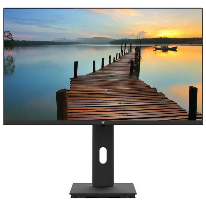 V7, Monitor Regolabile in Altezza, 23.8 Pollici