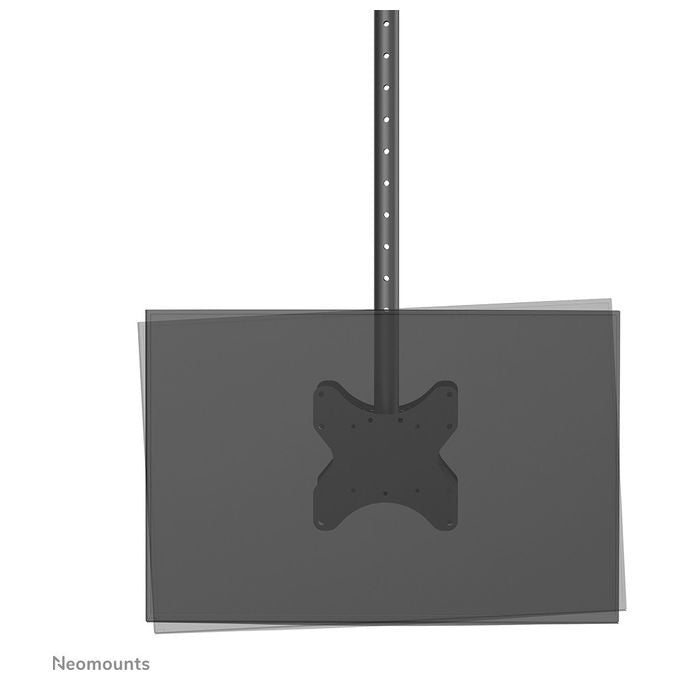 Neomounts Supporto a Soffitto per Doppio Monitor TV 23-43 pollici, Nero