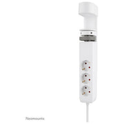 Neomounts, Multipresa Da Tavolo Con Morsetto, USB-C, USB-A, Ricarica Rapida, Bianca