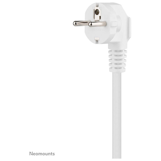 Neomounts, Multipresa Da Tavolo Con Morsetto, USB-C, USB-A, Ricarica Rapida, Bianca
