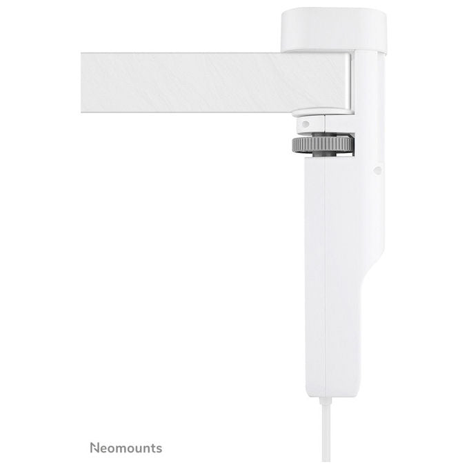 Neomounts, Multipresa Da Tavolo Con Morsetto, USB-C, USB-A, Ricarica Rapida, Bianca