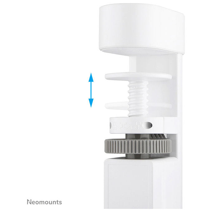 Neomounts, Multipresa Da Tavolo Con Morsetto, USB-C, USB-A, Ricarica Rapida, Bianca