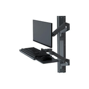 Ergotron, Supporto a Parete per TV LX Pro Series 45-696-293, 86.4 cm, Grigio Scuro