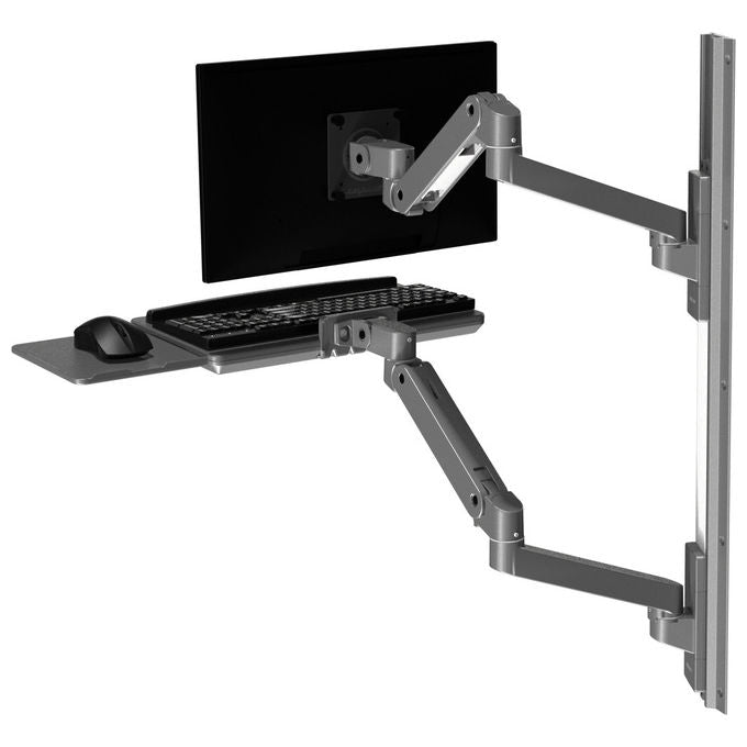 Ergotron, Supporto a Parete per TV LX Pro Series 45-696-293, 86.4 cm, Grigio Scuro