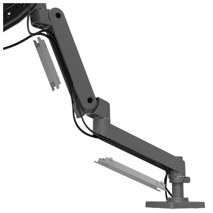 Ergotron, Supporto a Parete per TV, 68.6 cm (27 ''), Grigio, per Scrivania