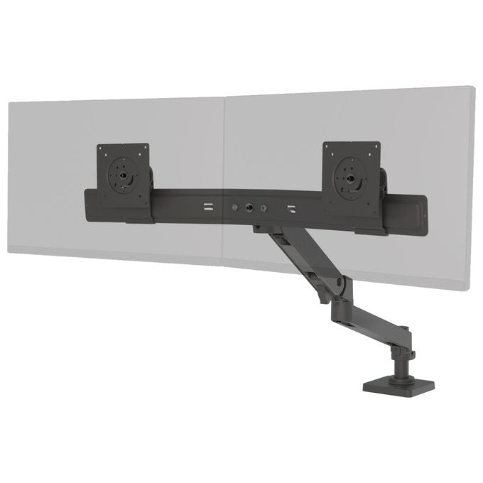 Ergotron, Supporto a Parete per TV, 68.6 cm (27 ''), Grigio, per Scrivania