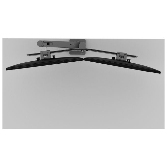 Ergotron, Supporto a Parete per TV, 68.6 cm (27 ''), Grigio, per Scrivania