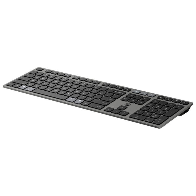 HP, KIT_ Tastiera e Mouse 725, Wireless, Multidispositivo, Nero
