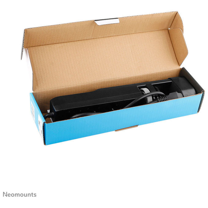 Neomounts Multipresa da Tavolo con Morsetto, USB-C e USB-A, Ricarica Rapida