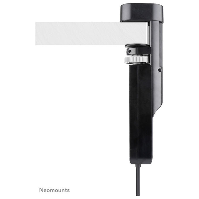 Neomounts Multipresa da Tavolo con Morsetto, USB-C e USB-A, Ricarica Rapida
