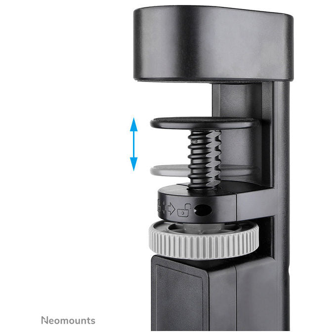 Neomounts Multipresa da Tavolo con Morsetto, USB-C e USB-A, Ricarica Rapida