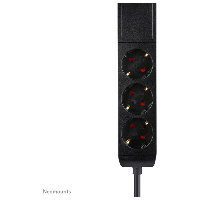 Neomounts Multipresa da Tavolo con Morsetto, USB-C e USB-A, Ricarica Rapida