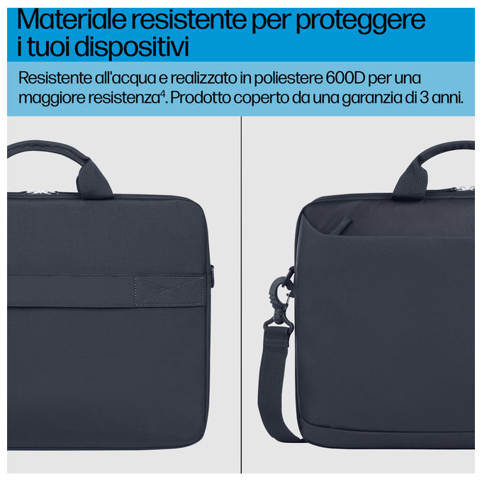 HP, Valigetta Porta Notebook 14 Pollici Everyday, Poliestere, Resistente all'Acqua