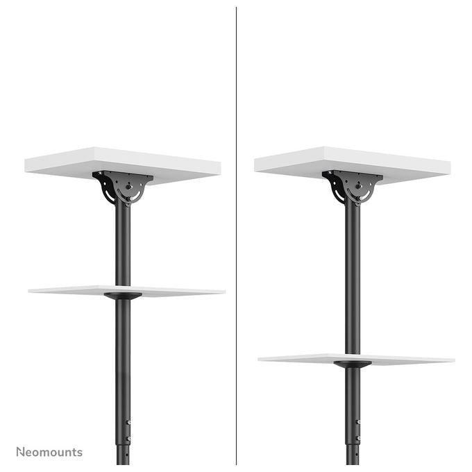 Neomounts, Supporto TV Soffitto, 37-70 Pollici, 250-300 cm, Nero