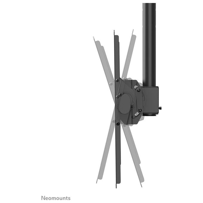 Neomounts, Supporto TV Soffitto, 37-70 Pollici, 250-300 cm, Nero