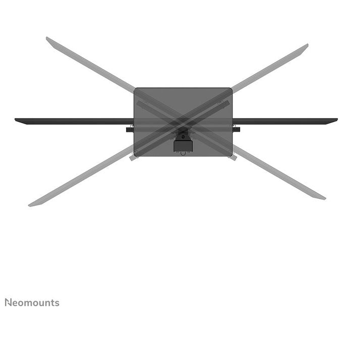 Neomounts, Supporto Tv da Tavolo Girevole, 32-55 Pollici, Nero