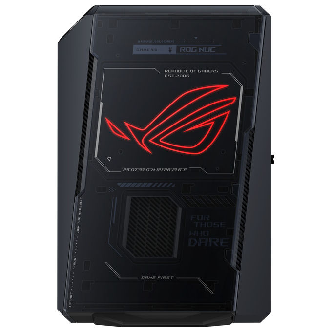 Asus, Mini PC Gaming ROG NUC RNUC15JNK9X389A2, Intel Core Ultra 9 275HX, RTX 5070 Ti, 32GB RAM, 1TB SSD, Nero