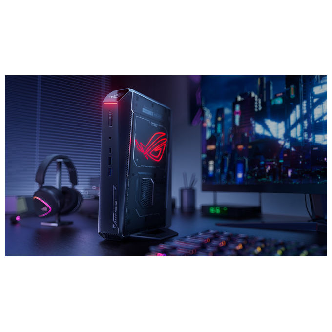 Asus, Mini PC Gaming ROG NUC RNUC15JNK9X389A2, Intel Core Ultra 9 275HX, RTX 5070 Ti, 32GB RAM, 1TB SSD, Nero