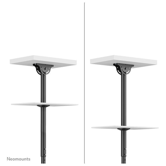 Neomounts, Supporto TV a Soffitto, 23-42 Pollici, Inclinabile, Regolabile in Altezza, Nero