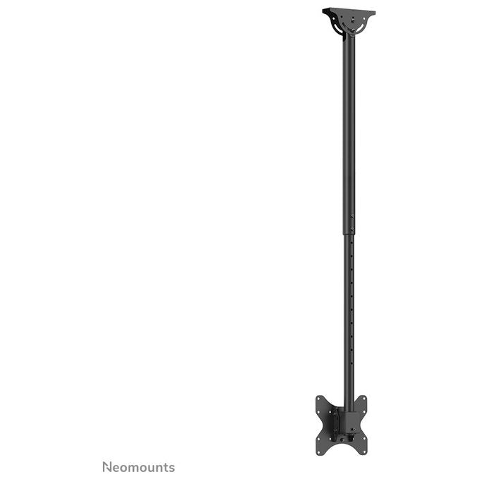 Neomounts, Supporto TV a Soffitto, 23-42 Pollici, Inclinabile, Regolabile in Altezza, Nero