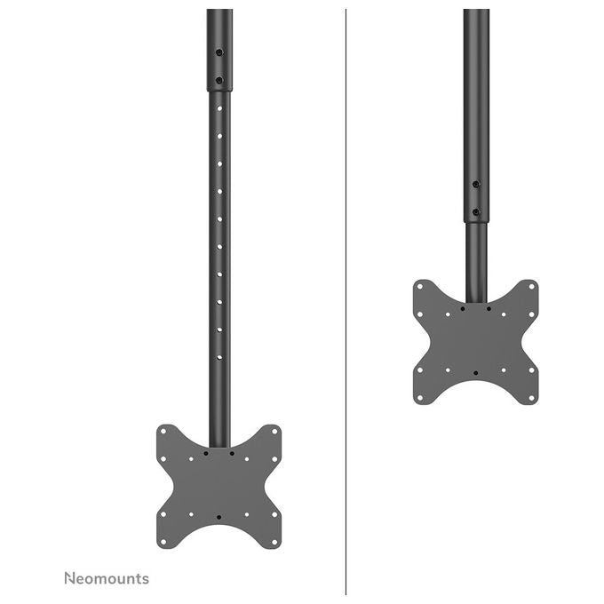 Neomounts, Supporto TV a Soffitto, 23-42 Pollici, Inclinabile, Regolabile in Altezza, Nero