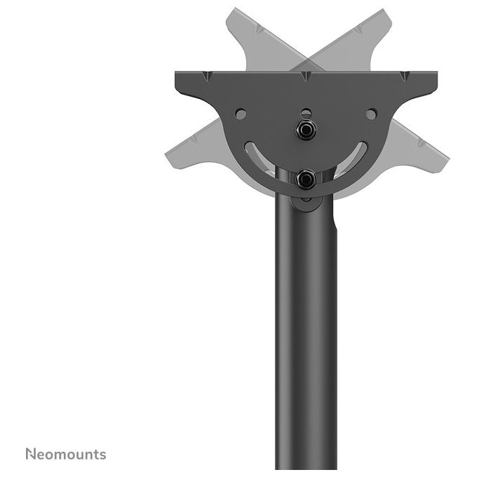 Neomounts, Supporto TV a Soffitto, 23-42 Pollici, Inclinabile, Regolabile in Altezza, Nero