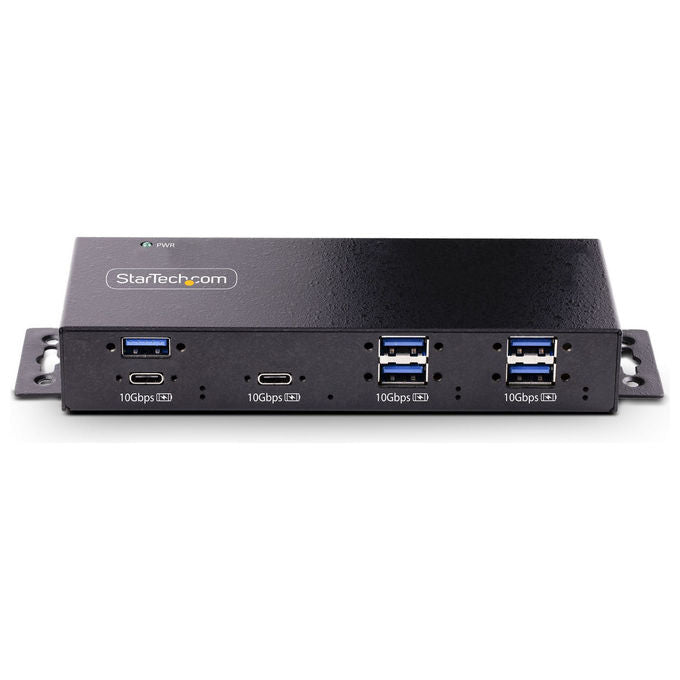 StarTech.com, Hub USB Industriale, 7 Porte, 10 Gbps, Con Alimentatore, Montabile