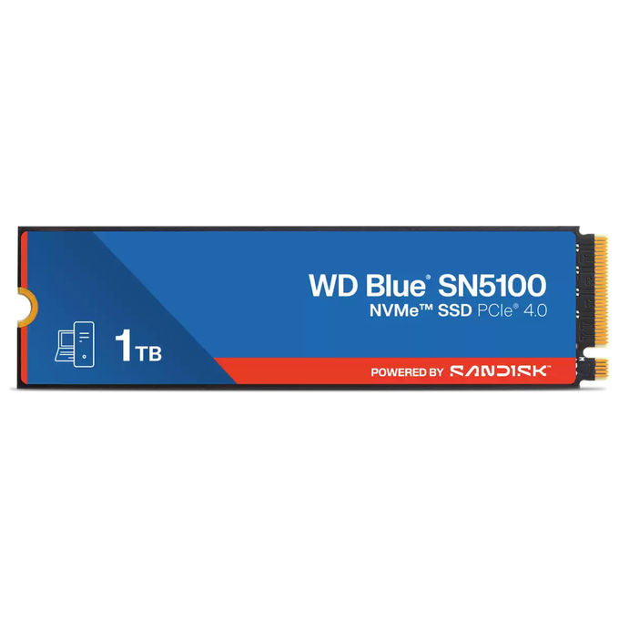 SanDisk, SSD 1 TB, M.2, NVMe, PCIe 4.0, WD Blue SN5100