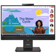 Lenovo, Monitor 23.8'' Full HD LED, ThinkVision T24D-4v, Nero
