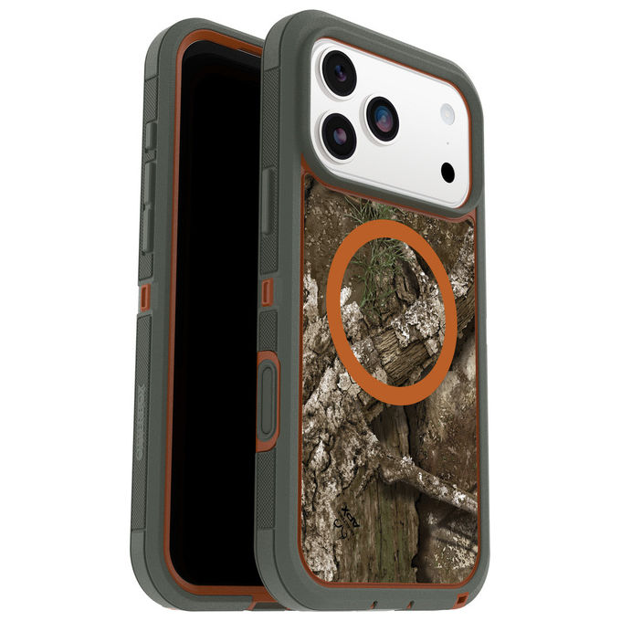 Otterbox, Custodia Defender Pro XT Clear con Camera Control per Apple iPhone 17 Pro, Nero-Trasparente