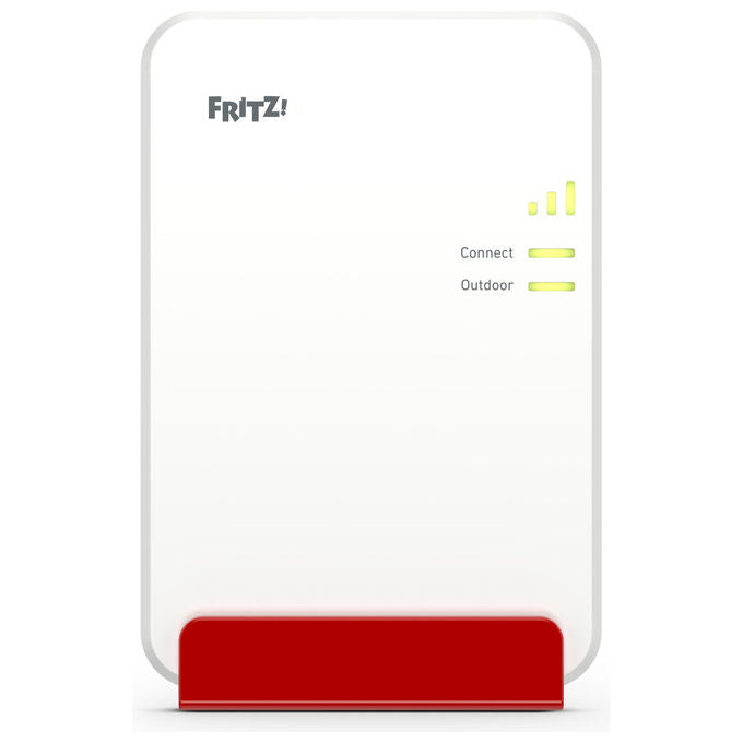 FRITZ! FRITZ!REPEATER 1610 OUTDOOR Ripetitore di Rete Wi-Fi 6 Dual-Band 3000 Mbit-s PoE+ IP54 Mesh colore Bianco
