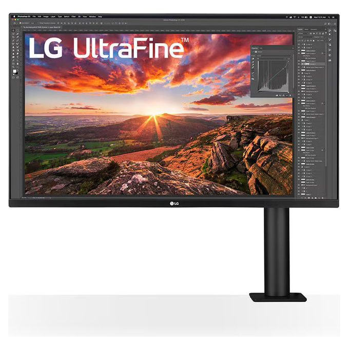 LG, Monitor IPS 32'', Ergo UltraFine Borderless