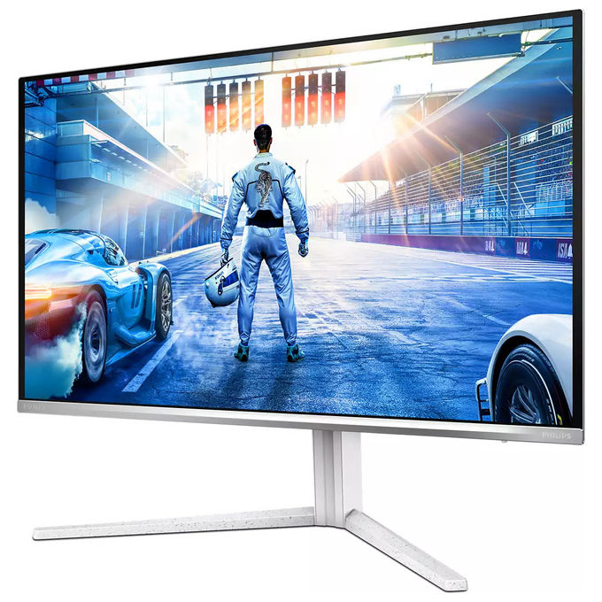 Philips 27M2N6501L Evnia 6000 Monitor Gaming QD-OLED 26.5'' WQHD 2560x1440 240Hz 0.03ms HDR10 G-Sync Hub USB colore Bianco