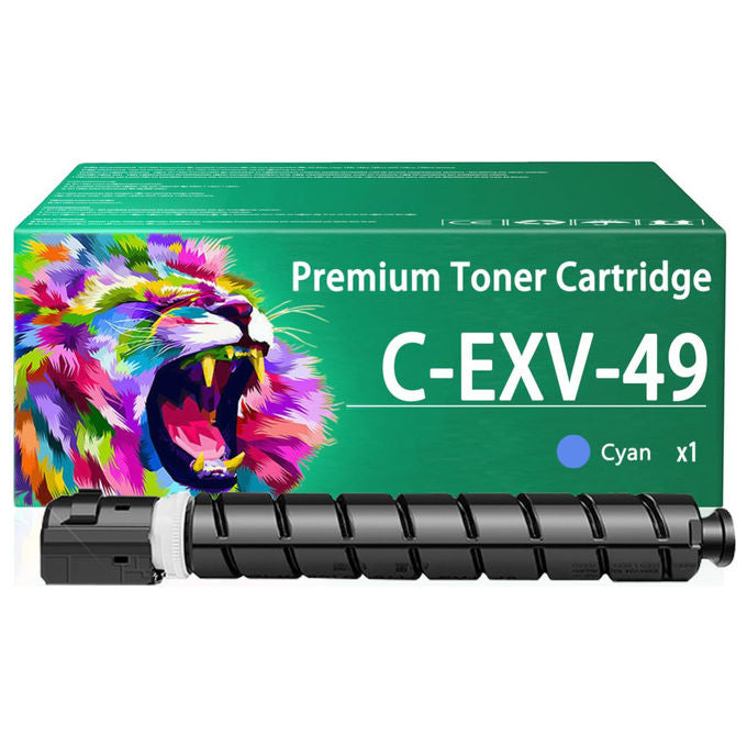 Canon, Toner C-EXV 1007, Ciano, 19000 Pagine