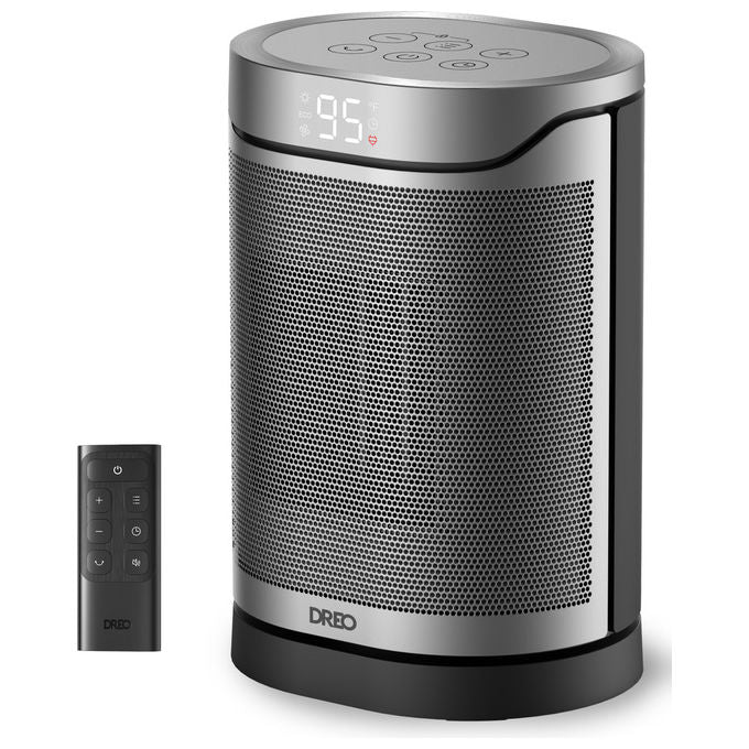 Dreo, Termoventilatore Ceramico Atom 318, 1500W, Riscaldatore Ambiente Elettrico