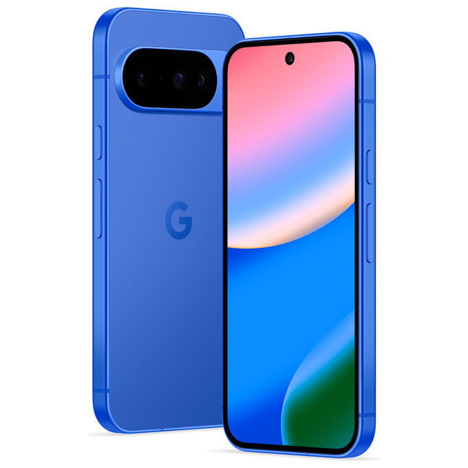 Google GA10216-GB-OM Pixel 10 Smartphone 5G 6.3'' OLED 128GB 12GB RAM Tensor G5 Android 16 Dual SIM colore Indaco