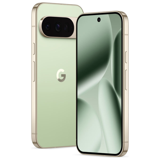 Google, Pixel 10 Pro Smartphone Android, Gemini, Tripla Fotocamera, 256GB, Verde Giada