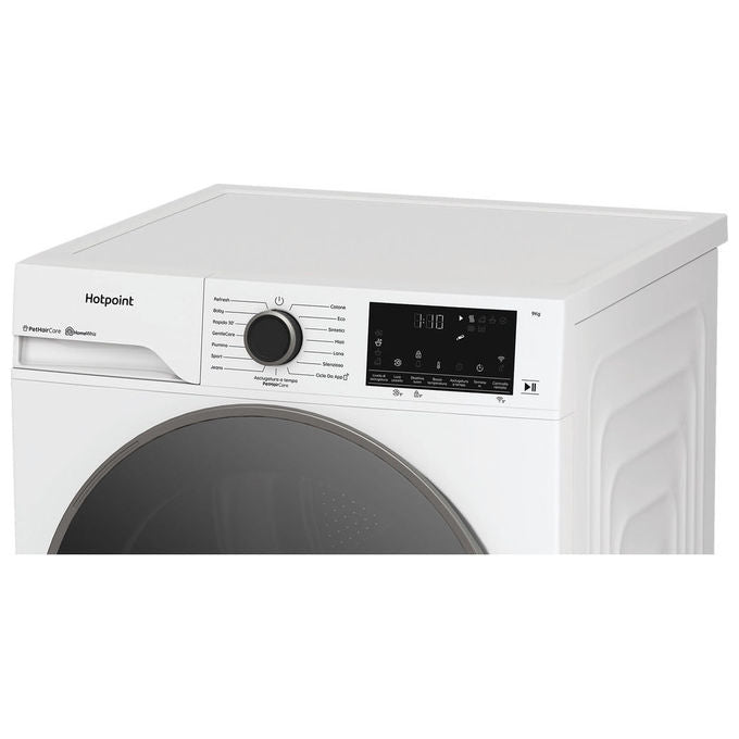 Hotpoint HPT 96D BS IT Délica Asciugatrice Pompa di Calore 9 Kg Classe A Wi-Fi 60 dB (85x60x67 cm) colore Bianco