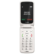 Gigaset, Telefono Cellulare per Anziani GL595, Clamshell, Bianco