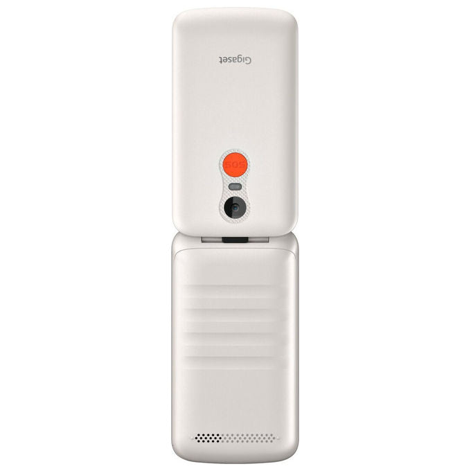 Gigaset, Telefono Cellulare per Anziani GL595, Clamshell, Bianco