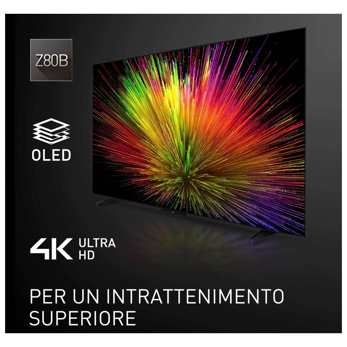 Panasonic TV-55Z80BEZ Smart TV OLED 55'' 4K Ultra HD Fire OS Dolby Vision Dolby Atmos HDR10+ Wi-Fi colore Nero
